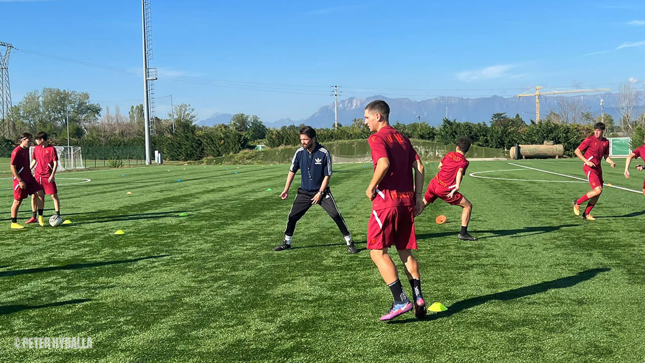 Peter Hyballa während eines Workshops bei Udinese Calcio